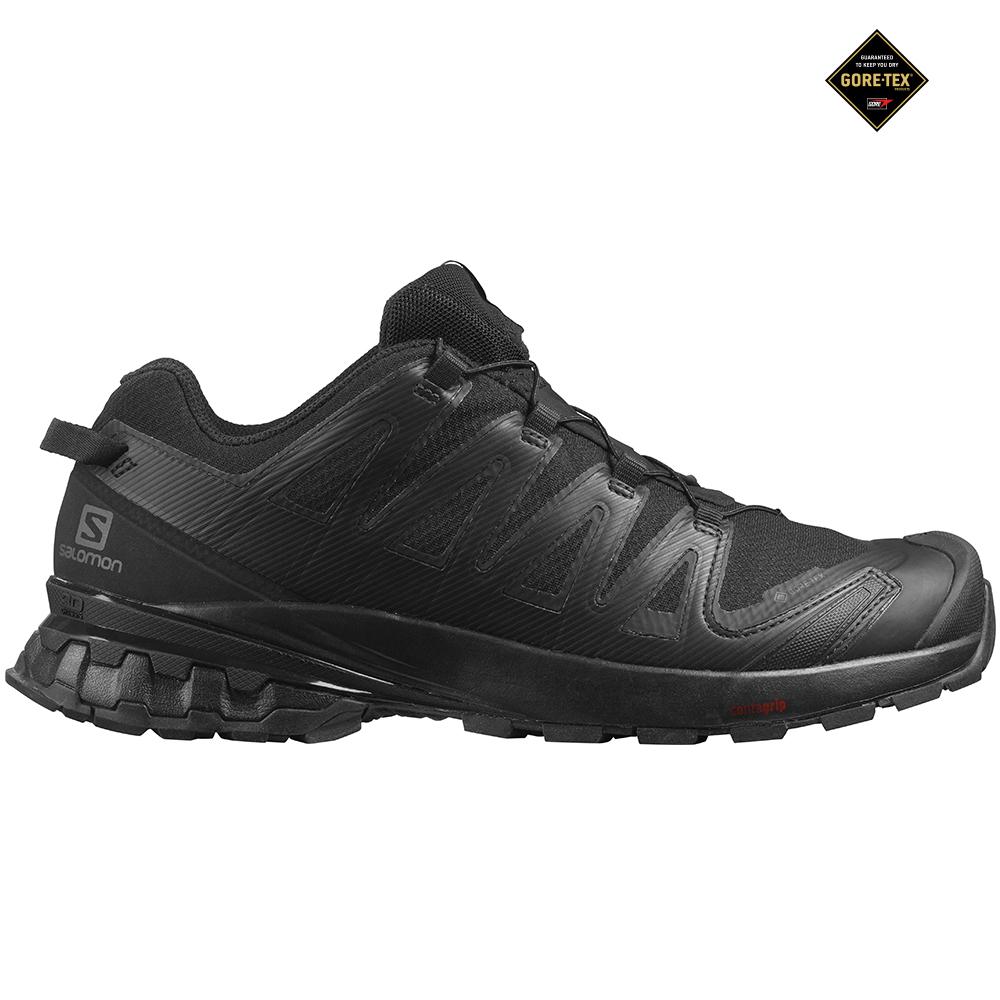 Salomon Singapore Mens Trail Running Shoes - XA PRO 3D V8 GORE-TEX Black | 69518-LVDM